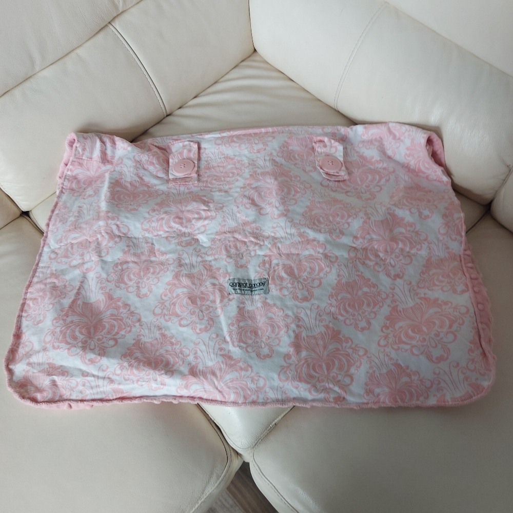 **3 Listings $20**                  Carseat Canopy Pink Floral Cover